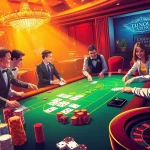 Experience dynamic gambling at a luxurious casino featuring 22jl org poker chips and a roulette wheel.