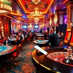 Experience thrilling gameplay at BK8 casino, including interactive tables and vibrant slot machines.
