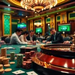 Winning hands at a poker table in a luxurious casino showcase data china insights for gamblers.