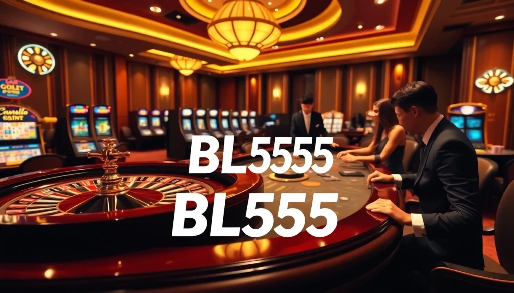Experience excitement at Nhà cái BL555 with luxury casino games and vibrant atmosphere.