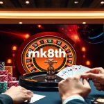 Engaging gambling scene featuring roulette and poker elements at https://mk8th.net/ for luxuriously thrilling gaming.
