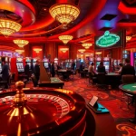 A thrilling casino experience at https://ecogreenbuilders.in/contact/ featuring roulette, poker tables, and vibrant slot machines.