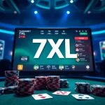 תמונת 7xl להורדה הממחישה את הממשק הצבעוני של פוקר אונליין באפליקציית 7XL, עם עיצוב ידידותי למשתמש ומשחקיות מרתקת.