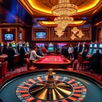 Experience thrilling gambling at BK8TH with roulette and poker in a luxurious setting.