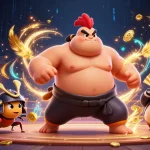Experience thrilling gameplay at 688v with a captivating scene of powerful characters in action.