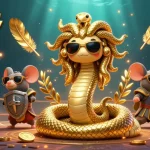 Engage in sports betting with kèo bóng đá hôm nay, featuring golden tokens and vibrant action.