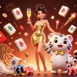 Experience the excitement of gg88's casino world with glamorous characters and dynamic gaming elements.