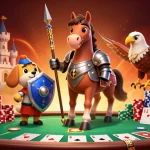 Experience thrilling gameplay at Asialive88 with exciting poker elements in a vibrant, rich setting.