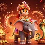 Experience the vibrant vmax game casino atmosphere with spinning reels and festive energy.