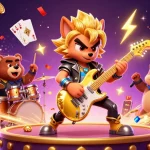 Engage in dynamic slot 5000 login with vibrant 3D characters, cascading gems, and thrilling casino gameplay elements.
